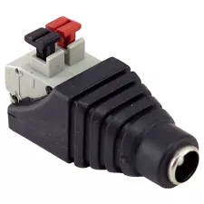 obrázek produktu XtendLan Napájecí redukce plug/svorkovnice - SAMICE 5,5/2,1mm (ke zdroji) na rychlosvorku