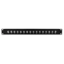 obrázek produktu XtendLan Patch panel 19", 16 portů BNC, 1U