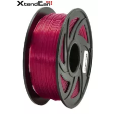obrázek produktu XtendLAN PLA filament 1,75mm průhledný červený 1kg