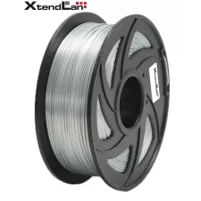 obrázek produktu XtendLAN PLA filament 1,75mm lesklý stříbrný 1kg