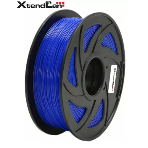 obrázek produktu XtendLAN PETG filament 1,75mm zářivě modrý 1kg