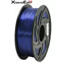 obrázek produktu XtendLAN PETG filament 1,75mm průhledný modrý 1kg
