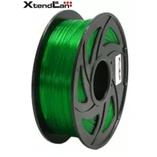 obrázek produktu XtendLAN PETG filament 1,75mm průhledný zelený 1kg