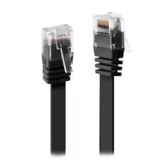 obrázek produktu XtendLan Patch kabel Cat 6 UTP 1m - černý plochý