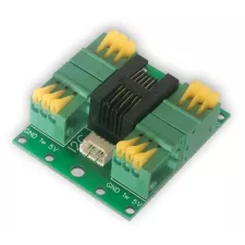 obrázek produktu Tinycontrol Splitter kabelový pro senzory DS18B20, pro LAN ovladač, 4x svorkovnice, 1x RJ-12, 1x l2C