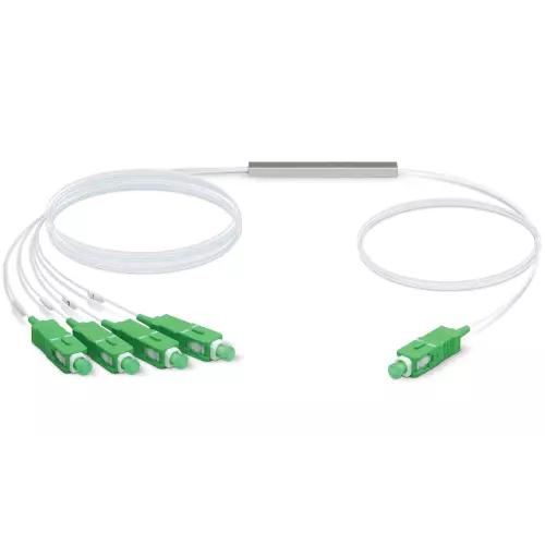 obrázek produktu Ubiquiti UFiber Splitter 4 - optický rozbočovač 1:4, 1260-1650 nm, SC/APC konektory, délka 1,5 m