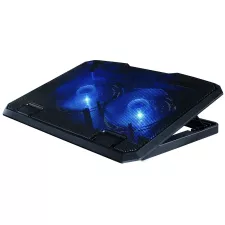 obrázek produktu HAMA chladící stojan pro notebook Black/ 13,3\" až 15,6\"/ USB/ LED podsvícení/ černý