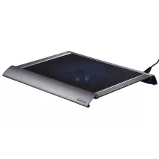 obrázek produktu HAMA chladící stojan pro notebook Titan/ do 17,3\"/ USB/ LED podsvícení/ titanově šedý