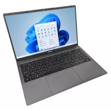 obrázek produktu UMAX notebook VisionBook 15WN Plus/ 15,6" IPS/ 1920x1080/ N100/ 8GB/ 256GB SSD/ HDMI/ 3x USB 3.0/ W11 Pro/ šedý