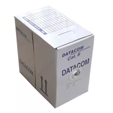 obrázek produktu DATACOM kabel drát C6 UTP PVC 305m box šedý