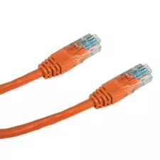 obrázek produktu DATACOM Patch kabel UTP CAT5E 0,25m oranžový