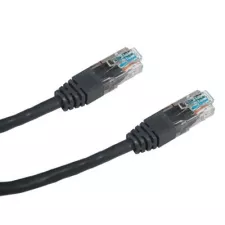 obrázek produktu DATACOM Patch kabel UTP CAT5E 0,5m černý