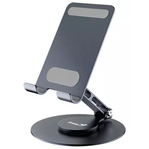 obrázek produktu GENIUS G-Stand M100 přenosný stojan na telefon, otočný 360°, naklápěcí, hliníkový
