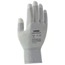 obrázek produktu UVEX Rukavice Unipur carbon FT (10ks) vel. 9 /citlivé antist. pro přesné práce s elektronickými součástkami /prsty pokry