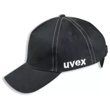 obrázek produktu UVEX Protinárazová čepice - u-cap sport, vel. 55 - 59 /černá /kšilt 7cm /tvrdá skořepina z ABS /textilní čapice z bavlny