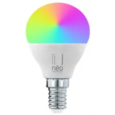obrázek produktu IMMAX NEO LITE SMART LED žárovka E14 6W RGB+CCT barevná a bílá, stmívatelná, Wi-Fi, P45, TUYA