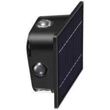 obrázek produktu IMMAX WALL venkovní solární nástěnné LED osvětlení se světelným čidlem, 2W