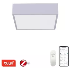 obrázek produktu IMMAX NEO CANTO SLIM Smart stropní svítidlo 28x28x7cm 22W 1610lm bílé Zigbee 3.0, TUYA