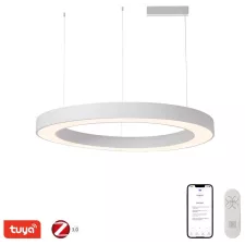 obrázek produktu IMMAX NEO PASTEL SLIM SMART závěsné svítidlo 95 x 7cm 68W bílé Zigbee 3.0, TUYA