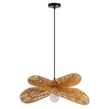 obrázek produktu IMMAX BOHO MARIPOSA designové závěsné svítidlo, D50cm, E27, přírodní juta