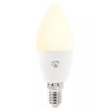 obrázek produktu NEDIS Wi-Fi chytrá LED žárovka/ E14/ svíčka/ 4,5W/ 230V/ 350lm/ 2700K/ teplá bílá/ RGB/ stmívatelná/ matná