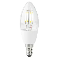 obrázek produktu NEDIS Wi-Fi chytrá LED žárovka s vláknem/ E14/ svíčka/ 5W/ 230V/ 400lm/ 2700K/ teplá bílá/ stmívatelná/ čirá