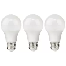 obrázek produktu NEDIS LED žárovka E27/ A60/ 4,9 W/ 220 V/ 470 lm/ 2700 K/ teplá bílá/ matná/ 3 kusy