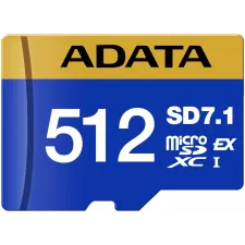 obrázek produktu ADATA Extreme 512GB microSDXC / EXPRESS GEN3 L1 / R:800/W:700MB/s / bez adaptéru