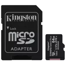 obrázek produktu KINGSTON Canvas Select Plus 64GB microSD / UHS-I / CL10 / vč. SD adaptéru