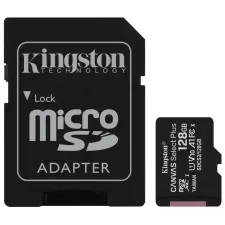 obrázek produktu KINGSTON Canvas Select Plus 128GB microSD / UHS-I / CL10 / vč. SD adaptéru