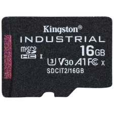 obrázek produktu KINGSTON 16GB microSDHC / Industrial Temp / UHS-I / U3 / bez adaptéru