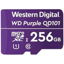 obrázek produktu WD PURPLE 256GB MicroSDXC QD101 / WDD256G1P0C / CL10 / U1 /