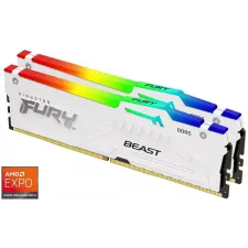 obrázek produktu KINGSTON FURY Beast White RGB EXPO 32GB DDR5 6000MT/s / CL36 / DIMM / Kit 2x 16GB