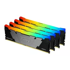 obrázek produktu KINGSTON FURY Renegade RGB 128GB DDR4 3200MT/s / CL16 / DIMM / Black / Kit 4x 32GB