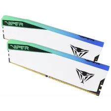 obrázek produktu PATRIOT VIPER ELITE 5 WHITE RGB 64GB DDR5 6200MHz / DIMM / CL42 / Kit 2x 32GB