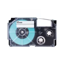 obrázek produktu PRINTLINE kompatibilní páska s Casio XR-12GN1 12mm, 8m, černý tisk/zelený podklad