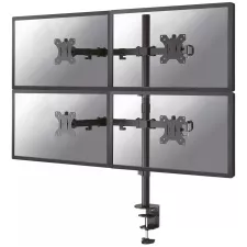obrázek produktu Neomounts  FPMA-D550D4BLACK / Flat Screen Desk Mount (clamp/grommet) / Black