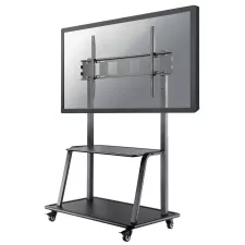 obrázek produktu Neomounts  NS-M4000BLACK / Mobile Flat Screen Floor Stand (stand+trolley) (height: 137-153 cm) box 1/2 / Black