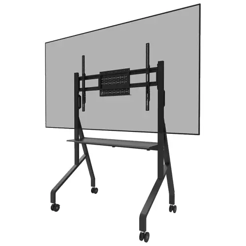 obrázek produktu Neomounts FL50-525BL1 /Držák displeje/vozík/55-86\"/4 kolečka/VESA 900X600/nosn. 76kg/nast.výšky/černý