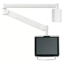 obrázek produktu Neomounts FPMA-HAW100 - Držák - plný pohyb - pro Displej LCD - zdravotní - bílá - velikost obrazovky: 10&quot;-24&quot; - montáž na 