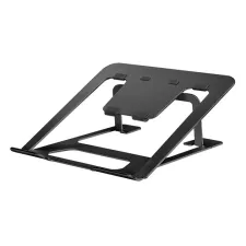 obrázek produktu Neomounts NSLS085BLACK/Držák na notebook,tablet/na stůl/10-17\"/nosn. 5kg/ 6 různých výškových poloh/skládací/černý