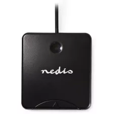 obrázek produktu NEDIS čtečka čipových karet CRDRU2SM1BK/ Smart Card ID-1/ eObčanka/ standartní biometrické čipy/ USB 2.0/ černá
