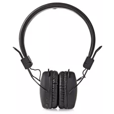 obrázek produktu NEDIS bezdrátová sluchátka + mikrofon/ ON-EAR/ výdrž 15 hodin/ ovládání stiskem/ ovládání hlasitosti/ černé