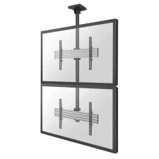 obrázek produktu Neomounts Pro  NMPRO-C12 / Flat Screen Ceiling Mount - 1x2 (2 x vertical) / Black/silver