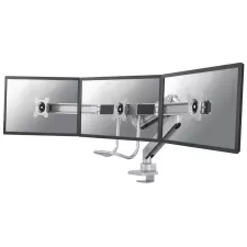 obrázek produktu Neomounts Select  NM-D775DX3SILVER / Flat Screen Desk mount (17-27") desk clamp/grommet / Silver