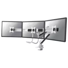 obrázek produktu Neomounts Select  NM-D775DX3WHITE / Flat Screen Desk mount (17-27\") desk clamp/grommet / White