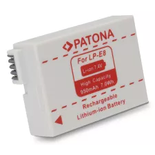 obrázek produktu PATONA baterie pro foto Canon LP-E8 950mAh
