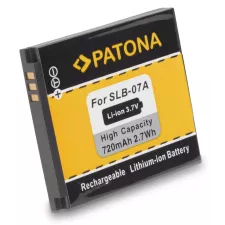 obrázek produktu PATONA baterie pro foto Samsung SLB-07A 720mAh Li-Ion 3,7V
