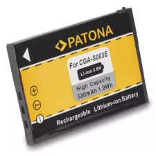 obrázek produktu PATONA baterie pro foto Panasonic CGA-S003E 600mAh 3,6V Li-Ion