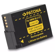 obrázek produktu PATONA baterie pro foto Panasonic DMW-BLC12 950mAh Li-Ion